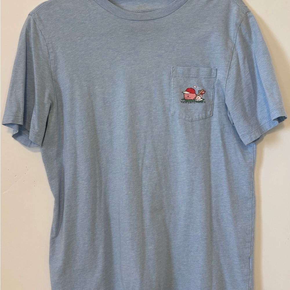 Vineyard Vines Light Blue Graphic T-Shirt